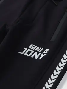 Gini and Jony Boys Cotton Elasticated Joggers