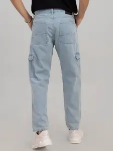Snitch Men Blue Baggy Fit Jeans