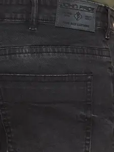 John Pride Plus Size Men Mid-Rise Light Fade Stretchable Jeans