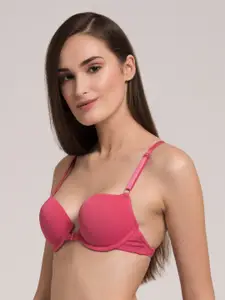 MAKCLAN Medium Coverage Underwired Lightly Padded Bra