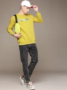 FCUK Men Brand Logo Printed Sweatshirt