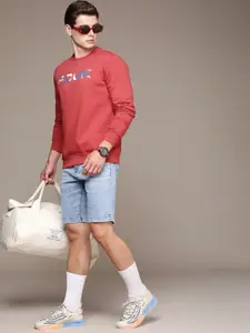 FCUK Men Brand Logo Printed Sweatshirt