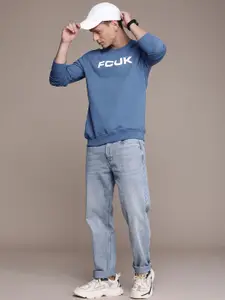 FCUK Brand Logo Printed Sweatshirt