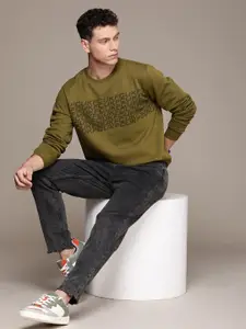 FCUK Men Brand Logo Printed Sweatshirt