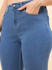 High Star Women Slim Fit High-Rise Stretchable Jeans