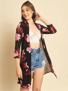 BAESD Women Floral Printed Shrug