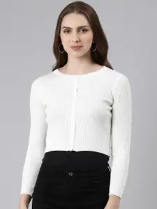 SHOWOFF Round Neck Regular Sweater