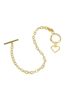 OOMPH Women Gold-Plated Link Bracelet