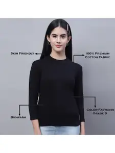 FBAR Pack Of 2 High Neck Fitted Cotton Top