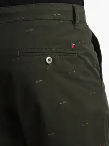 Louis Philippe Sport Men Printed Slim Fit Shorts