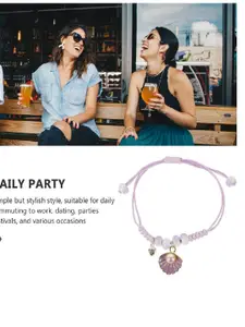 EL REGALO Set of 2 Beaded Bracelets