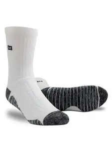 Supersox Men Pack Of 3 Calf-Length Compression Cotton Cushion Socks