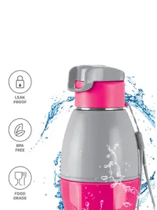 Milton Cherry Pink Steel Racer 900 Inner Stainless Steel Insulated Water Bottle 630 ml