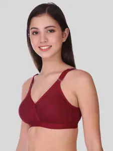 POOJA RAGENEE Full Coverage All Day Comfort Non-Wired Non-Padded Everyday Bra