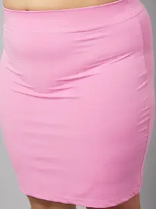 Curves By ZeroKaata Plus Size Seamless Skirt Body Shapewear