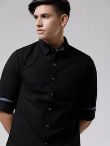 WROGN Standard Slim Fit Cotton Casual Shirt