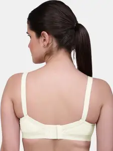 MAROON Full Coverage All Day Comfort Supper Support Pure Cotton Minimizer Bra