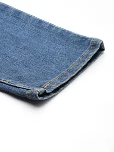 Levis Men 512 Slim Tapered Fit Heavy Fade Stretchable Mid-Rise Jeans