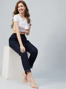 The Snug Studio Elasticated Mid-Rise Lounge Pants