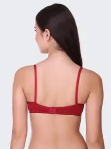 POOJA RAGENEE Pack Of 3 Full Coverage Seamless Wireless Bras MQ3027B_3P_MR_BPK_WN_28B