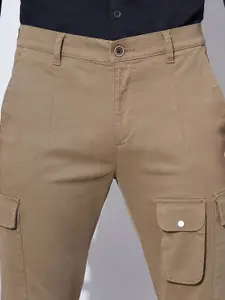 British Club Men Smart Slim Fit Low-Rise Joggers