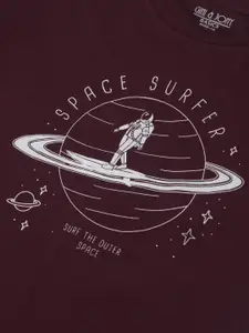 Gini and Jony Boys Graphic Printed Cotton Casual T-Shirt