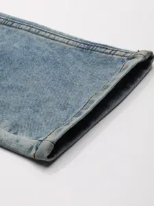 Turtle Men Clean look Narrow Tapered Fit Heavy Fade Stretchable Jeans