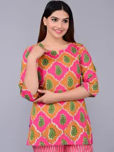 ROOPWATI FASHION Printed Pure Cotton Night Suit