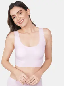 Jockey Wirefree Padded Soft Touch Microfiber Full Coverage Lounge Bra-1839