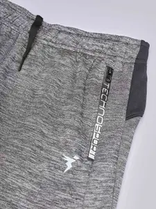 Technosport Boys Active Self Design Slim Fit Track Pants