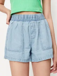 max Women Pure Cotton Denim Shorts