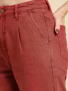 Chemistry Women Straight Fit High-Rise Clean Look Jeans