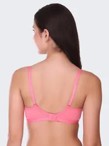 POOJA RAGENEE Pack Of 3 Cut And Sew Cups Full Coverage Bra bq2183c_3p_sk_gry_pk_28c