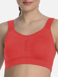 FIMS Pack Of 2 Dry-Fit Full Coverage Cotton Sports Bra