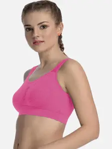 FIMS Seamless Non-Wired Non-Padded High-Support Dry-Fit Work-Out Bra