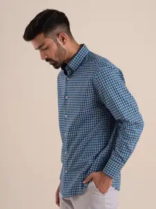 Andamen Classic Fit Gingham Checked Casual Shirt