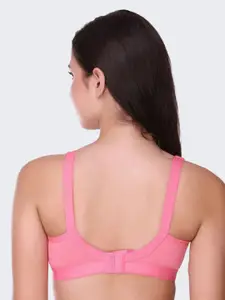 POOJA RAGENEE Pack of 2 Full Coverage Cotton Bra bq2183d_2p_lgrn_pk_28d