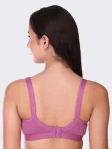 POOJA RAGENEE Pack Of 2 Full Coverage Non-Wired Lightly Padded Cotton ???????Everyday Bras