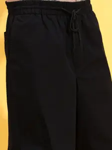 HIGHLANDER Men Cotton Parachute Drop Crotch Relaxed Baggy Fit Cargo Jogger Trousers