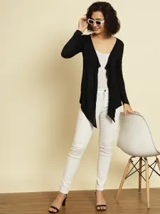 Trend Arrest Asymmetric Open Front Shrug