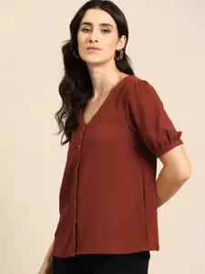 all about you Puff Sleeves Top