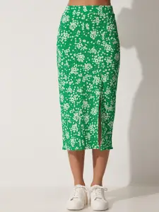 Happiness istanbul Printed Crop Top & Skirt