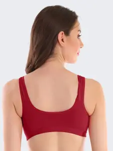 POOJA RAGENEE Pack Of 2 Full Coverage Non-Padded Cotton Sports Bra