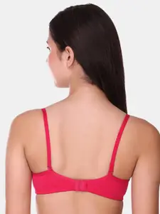 POOJA RAGENEE Pack Of 3 Full Coverage Seamless Lightly Padded T-shirt Bra