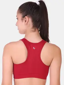 POOJA RAGENEE Pack Of 2 Non padded Non-Wired Sport Bra sq1028b_2p_mr_tgrn_28b