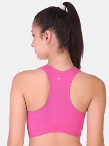 POOJA RAGENEE Pack Of 3 Non Padded Full Coverage All Day Comfort Seamless Sports Bra