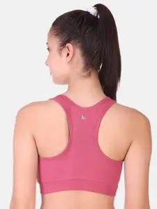 POOJA RAGENEE Pack Of 2 Non Padded Full Coverage All Day Comfort Seamless Sports Bra