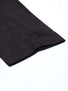 Louis Philippe Ath.Work Men Checked Tapered Fit Trousers