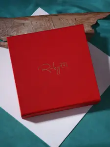 Ruby Raang Gold-Plated & Kundan Studded Necklace & Earrings