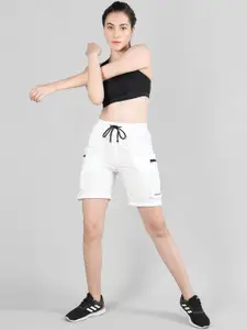 CHKOKKO Women Regular Fit Slim Fit Cotton Shorts